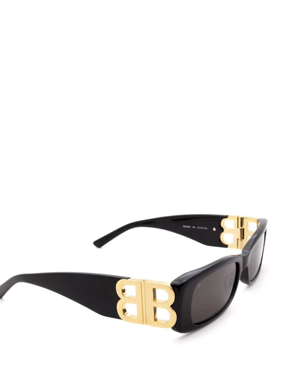 Balenciaga Dynasty Gold & Black Sunglasses